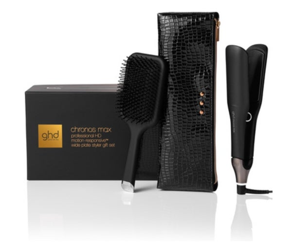 ghd Chronos Max Christmas Gift Set - Wide Plate Hair Straightener